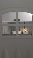 WooWild Tiny House HDPE Moderne, Alimentée à l'Énergie Solaire, Étanche, Mobile, Préfabriquée, Modulaire, pour Utilisation en Entrepôt ou en Parc