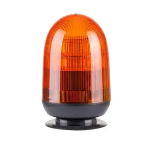 앰버 자동차 지붕 상단 위험 경고 플래시 조명 마그네틱 48W 회전 안전 신호 램프