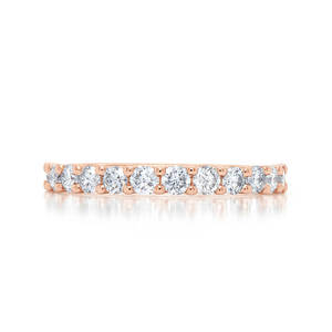 Bague en or blanc/jaune/rose 18 carats avec diamant de laboratoire - Product Image 5