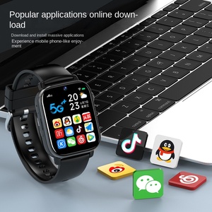 I1S montre intelligente 1.9 pouces écran HD GPS carte Sim WIFI appel vidéo NFC paiement Android 4G étanche Fitness Tracker pour hommes femmes - Product Image 3