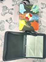 Tarjetero Personalizado con Cierre de Cremallera y 400 Bolsillos, Hecho de Material PU