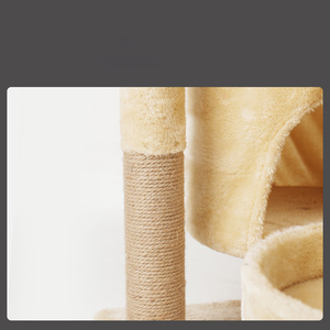 Structure d'escalade pour chat, Nid pour chat, Plateforme de saut pour chat, Structure d'escalade intégrée, Poteau à griffer en sisal pour chats de grande taille - Product Image 3
