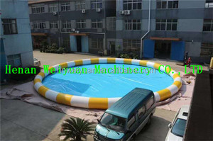 Gran oferta, <span class=keywords><strong>piscina</strong></span> inflable de PVC azul para adultos, niños y bebés, <span class=keywords><strong>piscina</strong></span> de juegos al aire libre para el hogar gruesa - Product Image 5