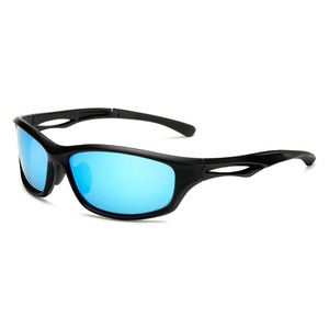 Nouvelles Lunettes de Soleil Polarisées MINGYI 2023 en PC, Unisexe, Design Carré, Sportives, Certifiées CE, pour Adultes, Conduite, Pêche, Monture Noire, Protection UV400 - Product Image 3
