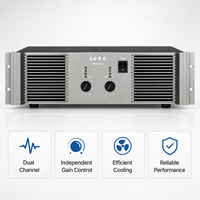 Amplificateur de puissance classe TD 2200W 8 ohms avec bouton de contrôle du subwoofer pour enceinte DJ Altavoces 110dB