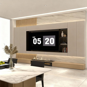 <span class=keywords><strong>Meuble</strong></span> <span class=keywords><strong>TV</strong></span> multifonctionnel en bois composite, <span class=keywords><strong>meuble</strong></span> <span class=keywords><strong>TV</strong></span> minimaliste, <span class=keywords><strong>meuble</strong></span> de présentation en bois pour salon - Product Image 6