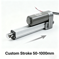 Actionneur linéaire micro ultra-compact à aimant permanent étanche IP65 YH8-525 2500N 5-66mm/s pour la domotique et l'automatisation marine