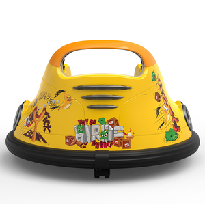 Popolare <span class=keywords><strong>Auto</strong></span> Elettrica Bumper Car Angry Birds 6V7A con Licenza Ufficiale per Bambini 2-4 Anni, con Luci LED e Rotazione a 360 Gradi - Product Image 5