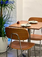 Ensemble de table personnalisable de style coréen, inspiré de l'océan, design vert, pour les salons de thé et les commerces