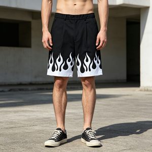 Fabricant de vêtements, shorts pour hommes de haute qualité, logo personnalisé, impression sérigraphique, transfert thermique par sublimation, shorts 100% coton, vêtements pour hommes - Product Image 2