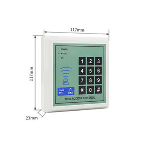 قارئ بطاقات RFID خارجي مقاوم للماء من مادة ABS مع نظام التحكم في الوصول بالرمز السري وإدارة الحضور الذكي - Product Image 6