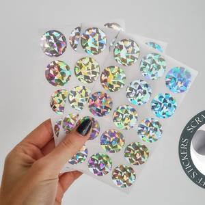 مخصص الضمان باطلة الأمن ملصق الهولوجرام الأصلي ملصقات مجسمة مع الأرقام التسلسلية Qr كود - Product Image 3