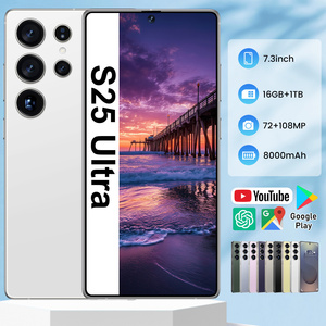 Teléfono Inteligente S25 Ultra de Alta Resolución, Cámara Dual de 72+108MP, Pantalla de <span class=keywords><strong>7</strong></span>.3 Pulgadas, 8000mAh, 16GB+1TB, Doble SIM, Ranura para Tarjeta TF, Versión Global - Product Image 5