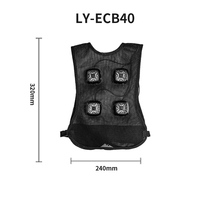 Gilet de refroidissement semi-conducteur portable pour l'extérieur avec moteur sans balais à faible bruit