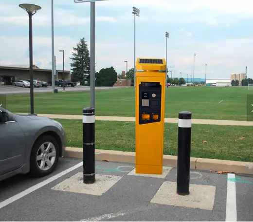 Solar Parking Meter Oplossing Betaling Systeem Parking Meter Providers