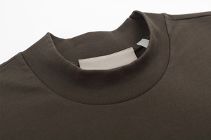 Camiseta de Manga Corta con Cuello Redondo para Hombre, Talla Grande, 100% Algodón Grueso, Estampado de Letras, Estilo Urbano, Transpirable, Cómoda, Corte Holgado - Product Image 5