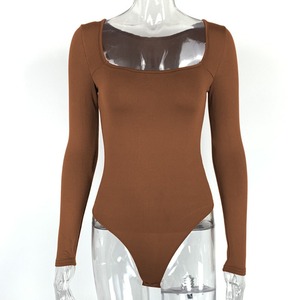 <span class=keywords><strong>Body</strong></span> da donna con colletto quadrato tinta unita a maniche lunghe Top Sexy <span class=keywords><strong>in</strong></span> <span class=keywords><strong>velluto</strong></span> <span class=keywords><strong>body</strong></span> per camicia - Product Image 1