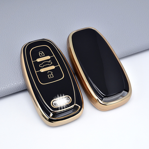 Couverture de <span class=keywords><strong>clé</strong></span> de <span class=keywords><strong>voiture</strong></span> en TPU souple et coloré pour Audi, accessoires de boîtier de <span class=keywords><strong>clé</strong></span> - Product Image 3