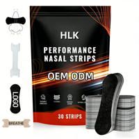 Bandes nasales HLK de qualité professionnelle, sans latex, hypoallergéniques, respirantes, en matériau non tissé/PE, certifiées CE, soulagement nasal instantané