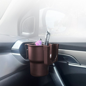 Soporte para vasos con ventilación de aire para coche, organizador multifuncional para bebidas y almacenamiento de teléfonos, para uso en el interior del coche - Product Image 3