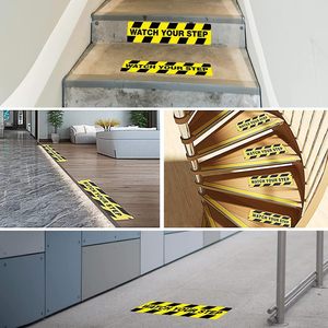 Dính không trượt mài mòn Decal Chống trượt dấu hiệu cảnh báo Sticker xem bước của bạn tầng băng cho nơi làm việc nhà an toàn - Product Image 5