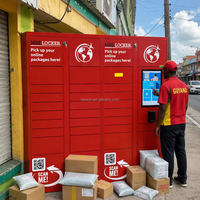 Casier intelligent pour la livraison de colis en extérieur, casiers à colis en libre-service 24h/24, armoire de stockage électronique pour bureau de poste