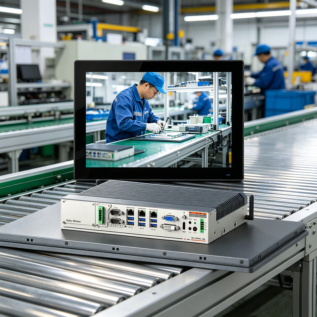 21.5 Inch Panel PC BIS IP66 Waterproof Fanless Embedded Capacitive Industrial Tablet Panel Pc