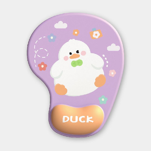 Custom Anime Cartoon Office Desk Pad Set Cute Silicone Wrist Support Anti-Slip Rubber Thickened Small <strong>Mouse</strong> Keyboard <strong>Mat</strong> Water - Product Image 3