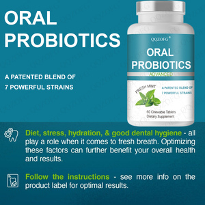 Cápsulas de Probióticos Super Probiotic Biotic Support, Superalimento Probiótico, Apoyo Inmunológico Oral, Uso en Adultos, Sabor a Menta Fresca, Disponible - Product Image 4