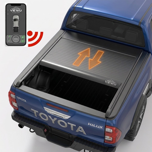 Cubierta Retráctil Eléctrica VEWU para <span class=keywords><strong>Toyota</strong></span> Hilux Revo Rocco 2015-2024, Control por Aplicación, Cubierta para Plataforma de Camioneta - Product Image 1