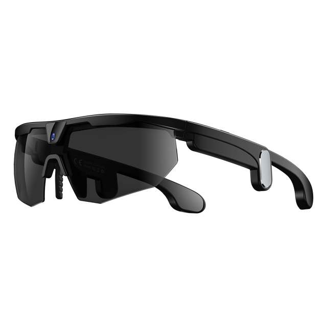 6-Axis Anti-Shake 1080P Video Multi-Language Translation Camera Sunglasses Meeting Recording Noise Reduction AI Smart Glasses