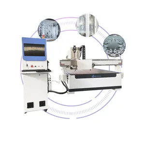 Máquina de procesamiento de vidrio de diseño EW, máquina de glaseado de vidrio automática láser, máquina de grabado láser multifunción en vidrio