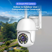 Caméra de sécurité domestique intelligente Tuya étanche IP66 avec vision nocturne couleur Audio bidirectionnel Essai cloud gratuit de 30 jours