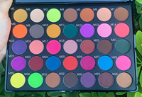 Palette d'ombres à paupières personnalisée, hautement pigmentée, cosmétiques véganes nude bon marché, marque privée, palette d'ombres à paupières