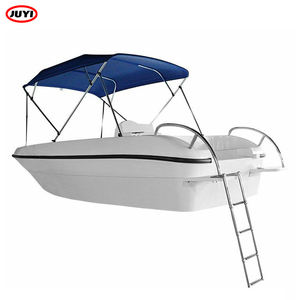 316 acier inoxydable hors-bord Yacht bateau pont de lancement pliable échelle télescopique embarquement échelle de passager pédale navires - Product Image 3