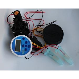 Kit de controlador de riego por microaspersión automático con válvula solenoide y conector impermeable para riego de jardín - Product Image 1