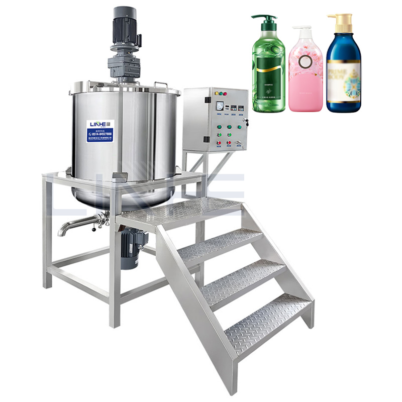 Hair Removal Wax Making Machine Liquid Soap Blending Tank Lotion Homogenizing Mixer Shampoo making machine