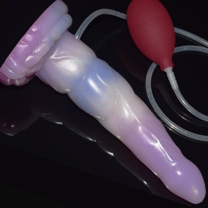 New Squirting <b>Dildo</b> Gorgeous Arc Injection Silicone Sex Toy Body Parts Sex Tools for Men - Product Image 3