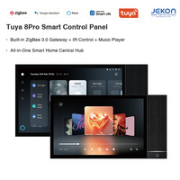 Tuya 8Pro Akıllı Kontrol Paneli Dahili Zigbee 3.0 Ağ Geçidi IR Kontrolü Müzik Çalar Hepsi Bir Arada Hub