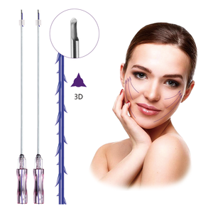 Fils PDO PCL PLLA COG de qualité supérieure pour formation, prix avantageux, pour Fox Eye 27G 60mm-100mm, esthétique médicale, formation premium - Product Image 1