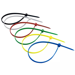 Nhiệm vụ nặng nề Nylon quan hệ Zip Cáp thân thiện với môi tùy chỉnh nhựa tự khóa Cáp kẹp 350mm Chiều dài 7.6mm chiều rộng bền Tính năng - Product Image 3