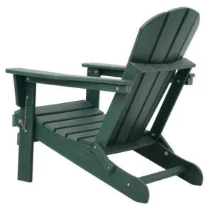 Dış mekan mobilyası Modern tasarım HDPE katlanır Adirondack sandalye üreticisi satış için