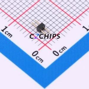 BX-PZ1.0-1-2PZZ Pin Header Through hole Component (THT),P=1mm Connector 1x2P 1mm Pin Header Through Hole - Product Image 2