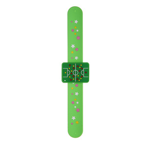 DAMAI Kids Party Favor Silicone <b>Star</b> Snap Bracelet Children Wristband Colorful Cartoon Football Pattern Soft Silicone Material - Product Image 5