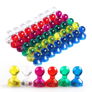 Kleiner Runder Farbiger Magnet Ferrit-Magnet Druckknopfmagnet für Büro-<span class=keywords><strong>Tafel</strong></span> - Product Image 2