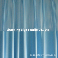 100% Polyester PU enduit 75D Simple beau tissu anti-poussière ignifuge antibactérien maison Textile cloison rideau Anti-pilule