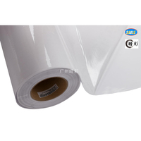 Rouleau de vinyle autocollant transparent 140 g/m² pour impression éco-solvant, autocollant PVC, affiche, signalisation commerciale pour vitrine, impression publicitaire extérieure