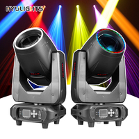 Luz de Haz de Cabeza Móvil Profesional de 300W RGBW DMX512 con Leds 5050 3 en 1 para Escenario, DJ, Discoteca, KTV, Bar y Bodas