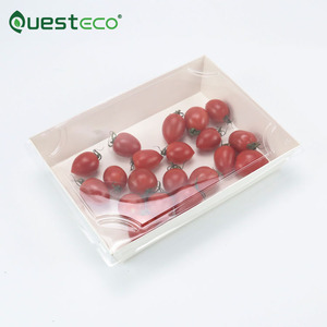 Salad box Takeaway Sushi To Go Box Swiss Roll <b>Cake</b> <b>Carrier</b> Disposable Sushi Box - Product Image 1