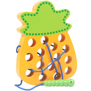 Fábrica insecto <span class=keywords><strong>gusano</strong></span> comer fruta manzana pera divertidos juguetes de <span class=keywords><strong>madera</strong></span> Montessori juego de enhebrar Juguetes Educativos de <span class=keywords><strong>madera</strong></span> rompecabezas - Product Image 5